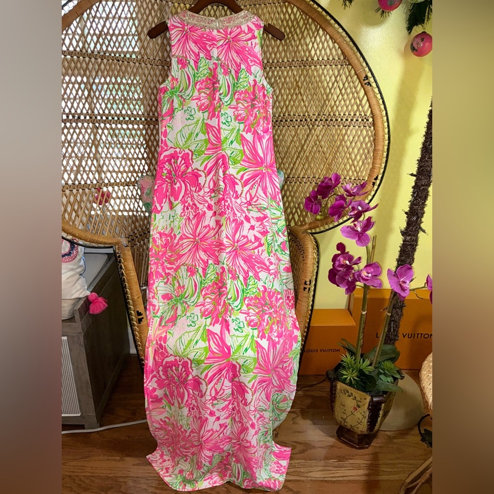 Lilly Pulitzer NWT 🦄 Carlotta Maxi Dress PRICE FIRM! Koala Me Maybe - Picture 6 of 16